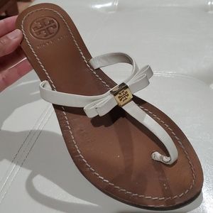 Size 8 tory Burch flip flops